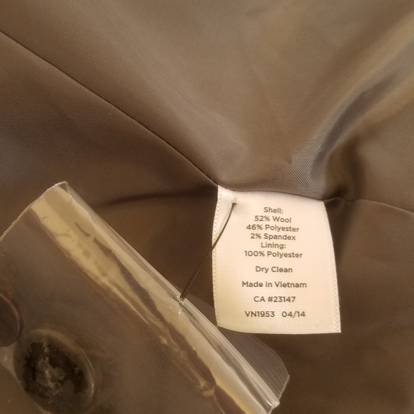 NWT! Talbots navy blue blazer - Picture 7 of 9